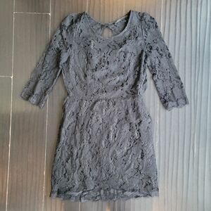Elegant Black Lace Dress